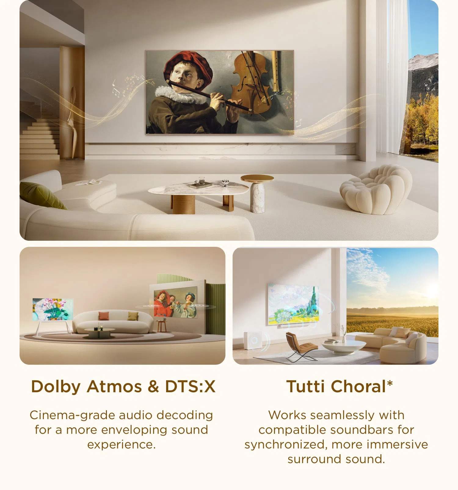 âm thanh hifi Onkyo 2.0 mang đến âm trường rộng , giọng thoại rõ ràng